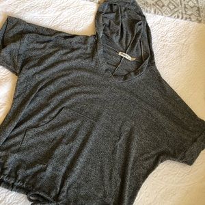 Cowl neck sweater athletic